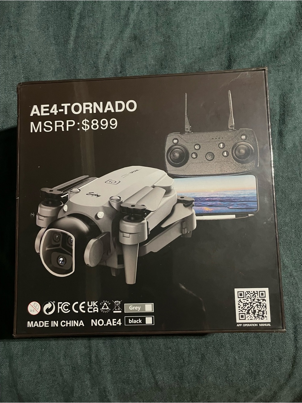 AE-4 Tornado Drone NIB $899